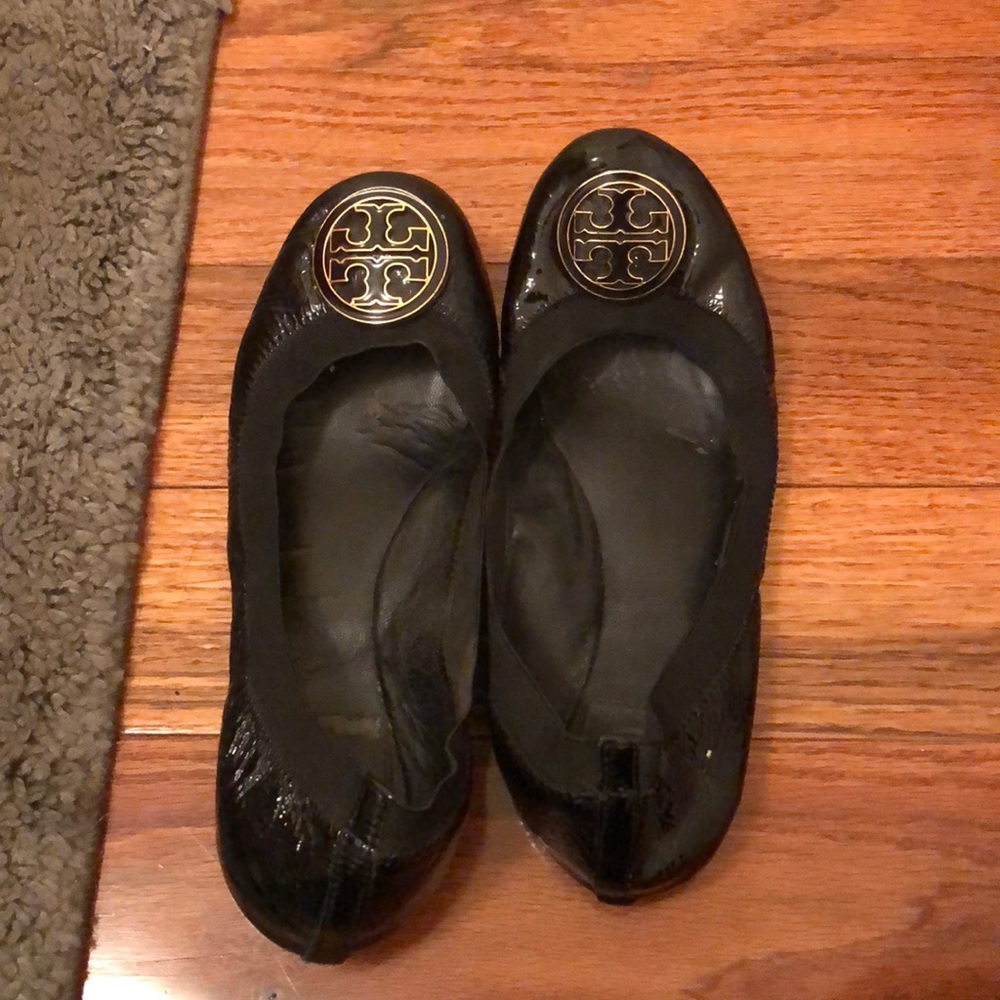 Tory Burch Caroline Ballet Flats Black
